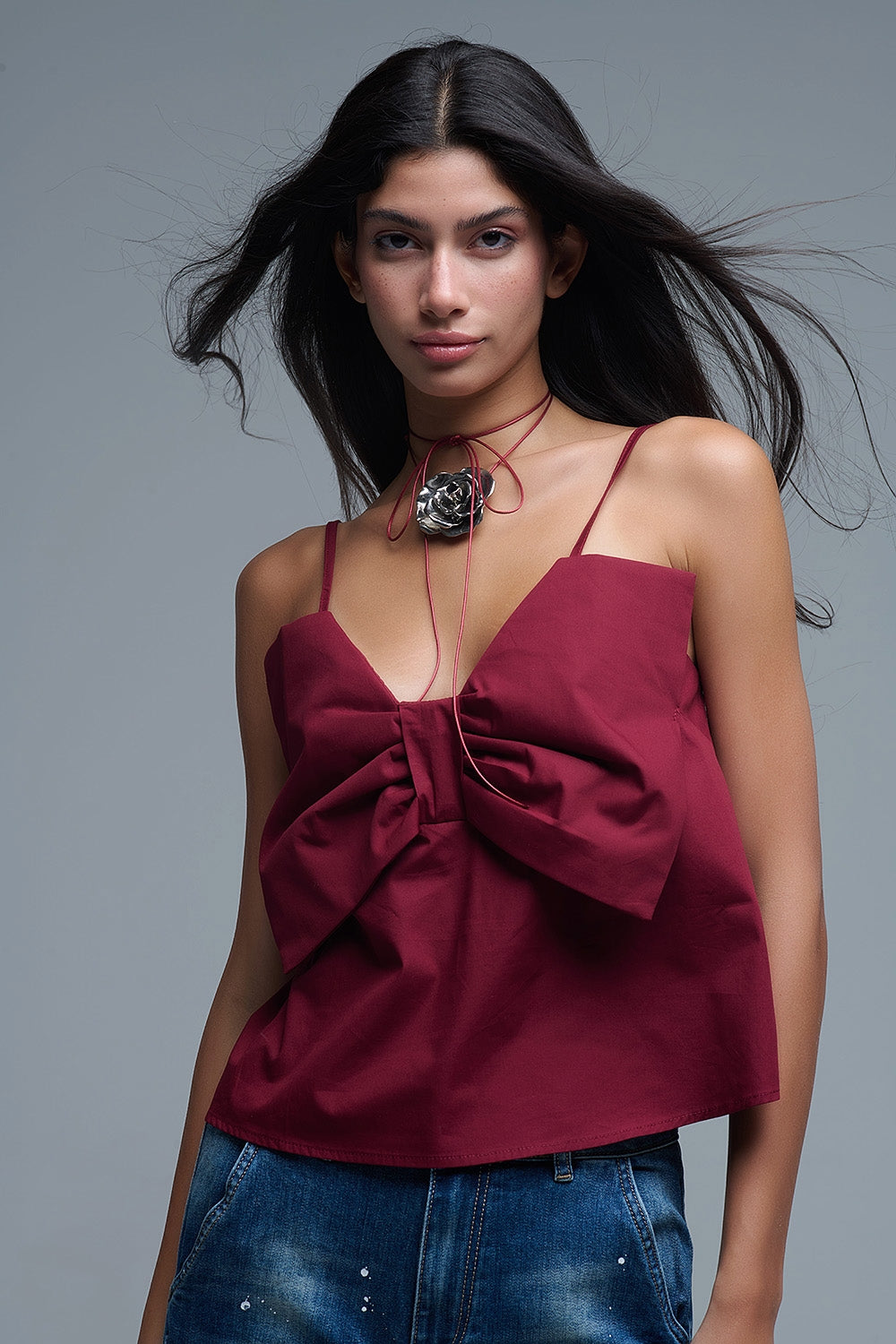 bourgondische crop top