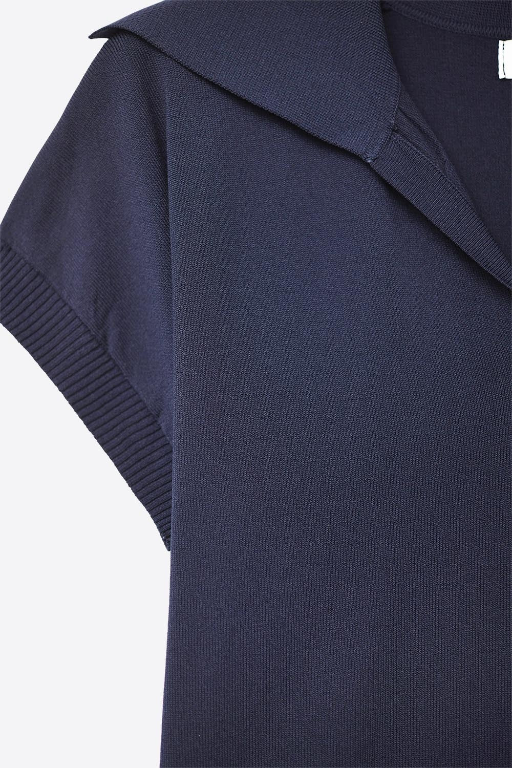 Marineblauwe polo