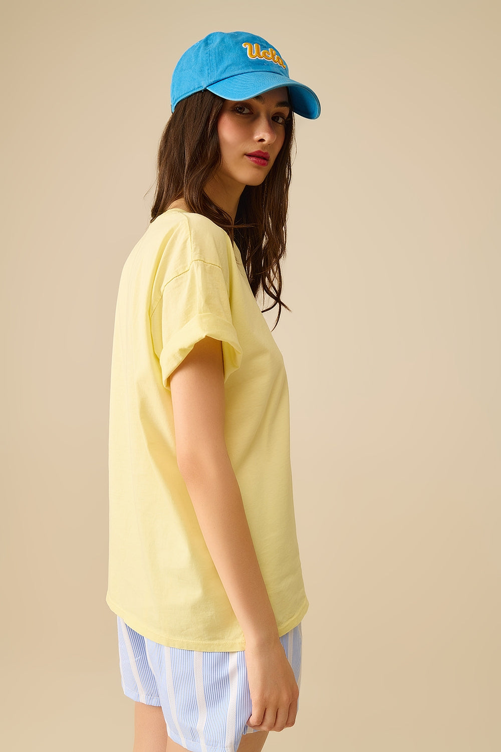 geel t-shirt