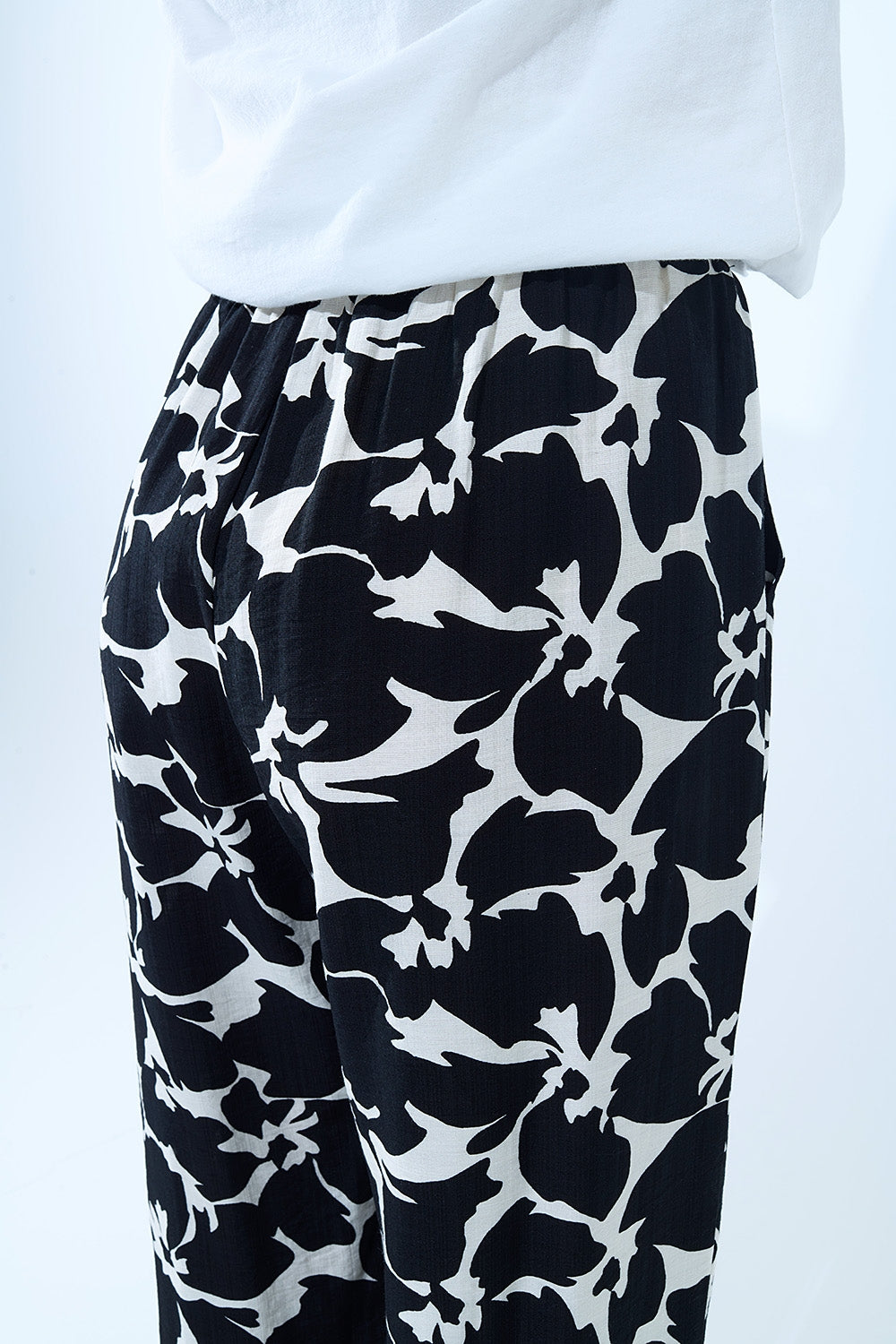 Zwart-witte Hawaiiaansenbroek