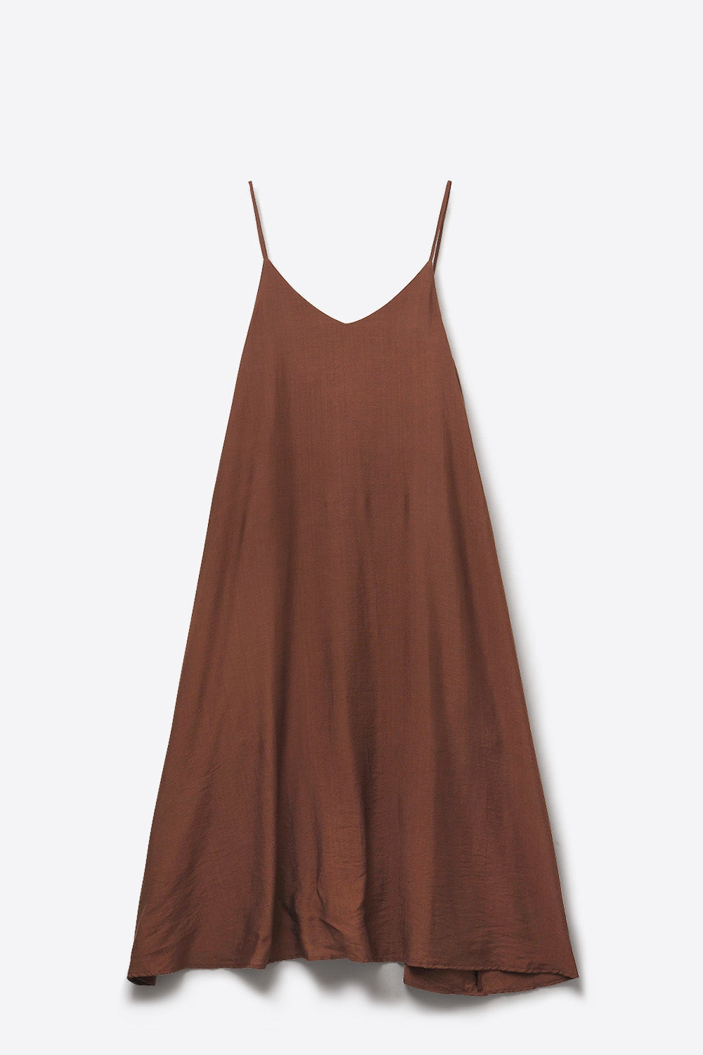 Luchtige Bruine Maxi Jurk